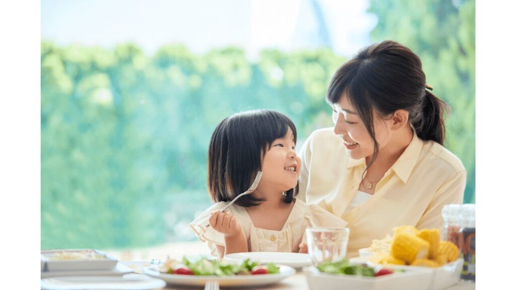 4歳児とママの食事