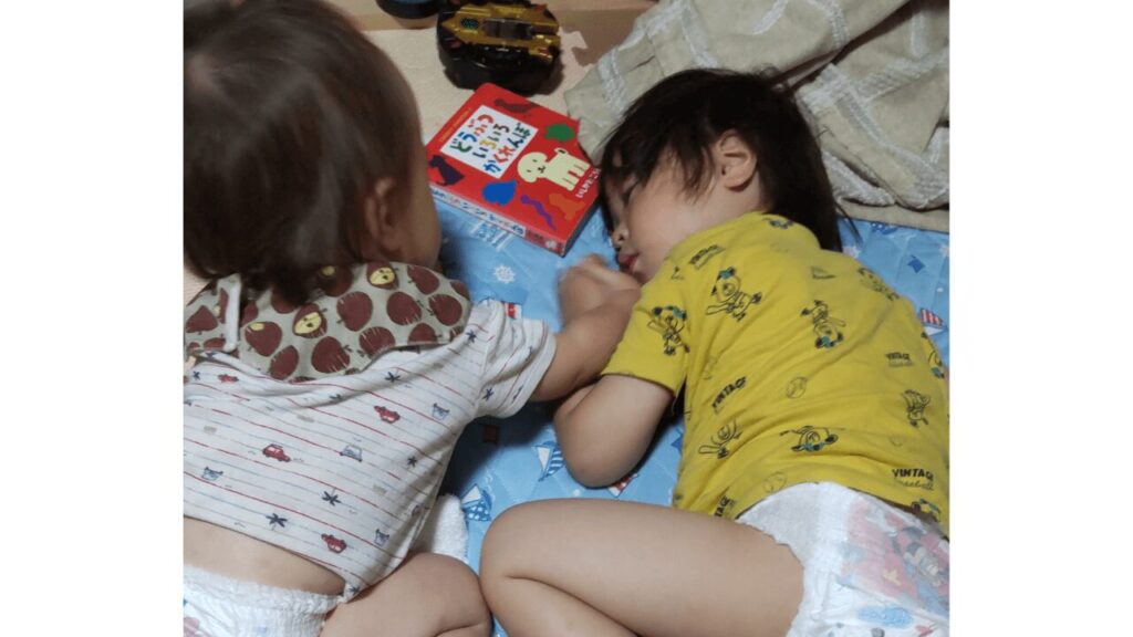 保育園の洗礼を受けた子供