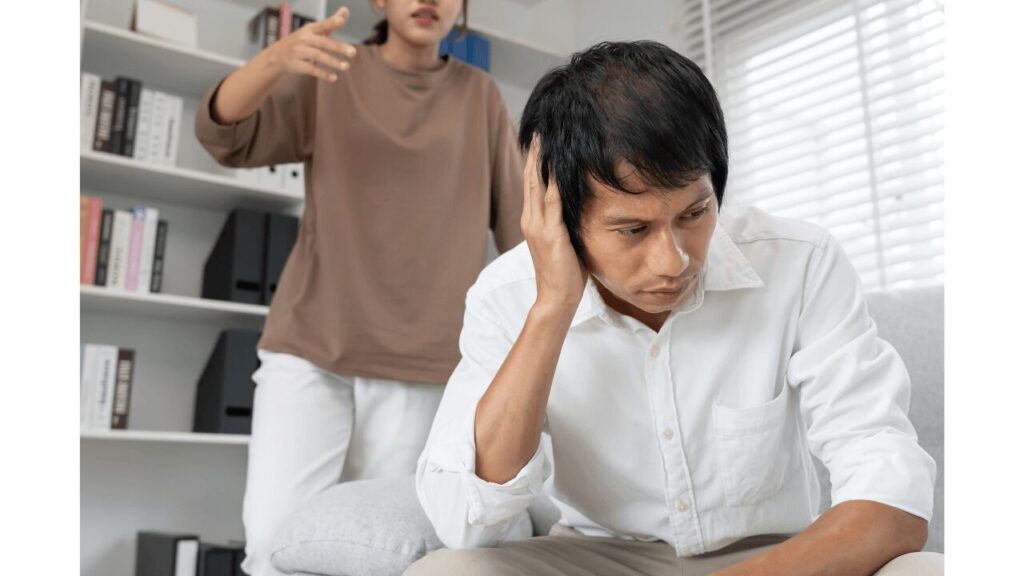 夫婦仲が悪い女性