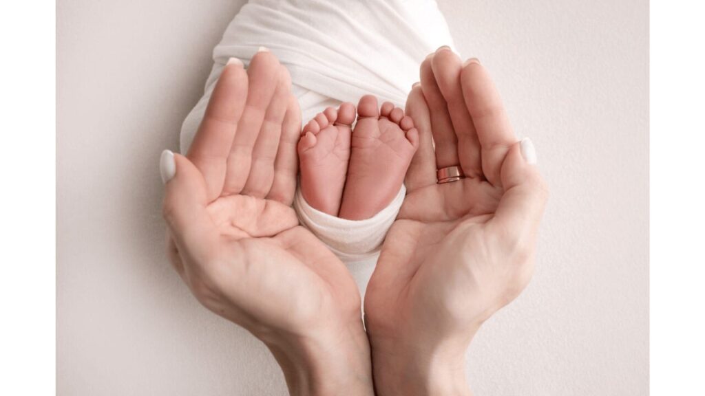 出産後のママと赤ちゃん